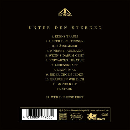 CD | KARUSSELL ROCKBAND | Unter den Sternen - Das 10. Album