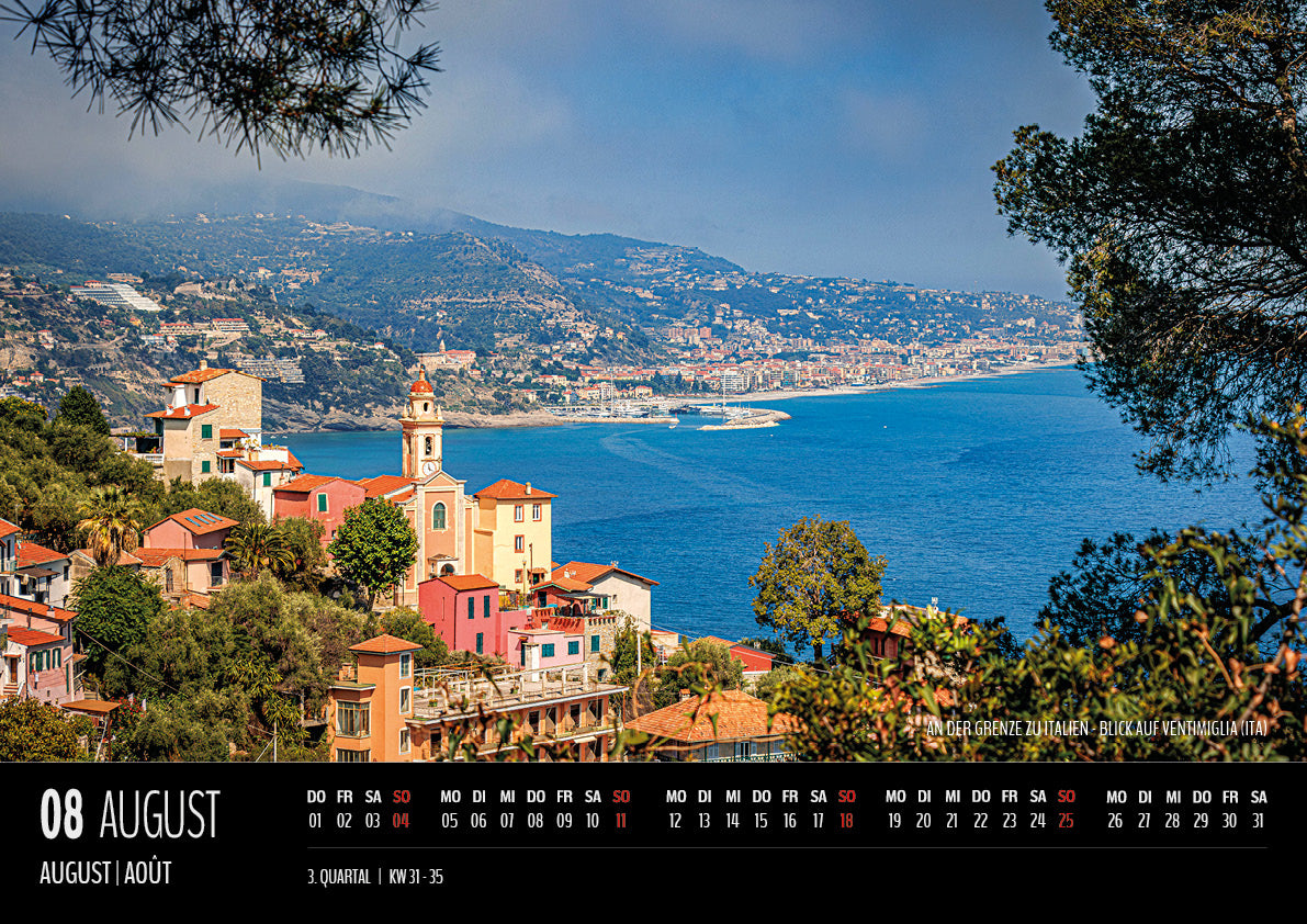 Kalender "Provence-Alpes-Côte d'Azur" 2024 | Limited Edition