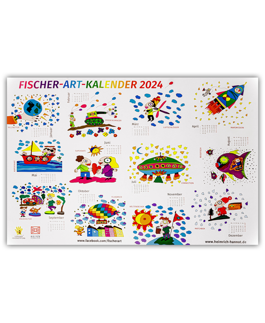 Michael Fischer-Art | Kalenderposter 2024