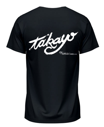 Takayo - Fan-Shirt unisex mit Logo auf dem Rücken