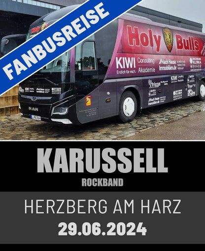 KARUSSELL-ROCKBAND | FANBUS | HERZBERG AM HARZ